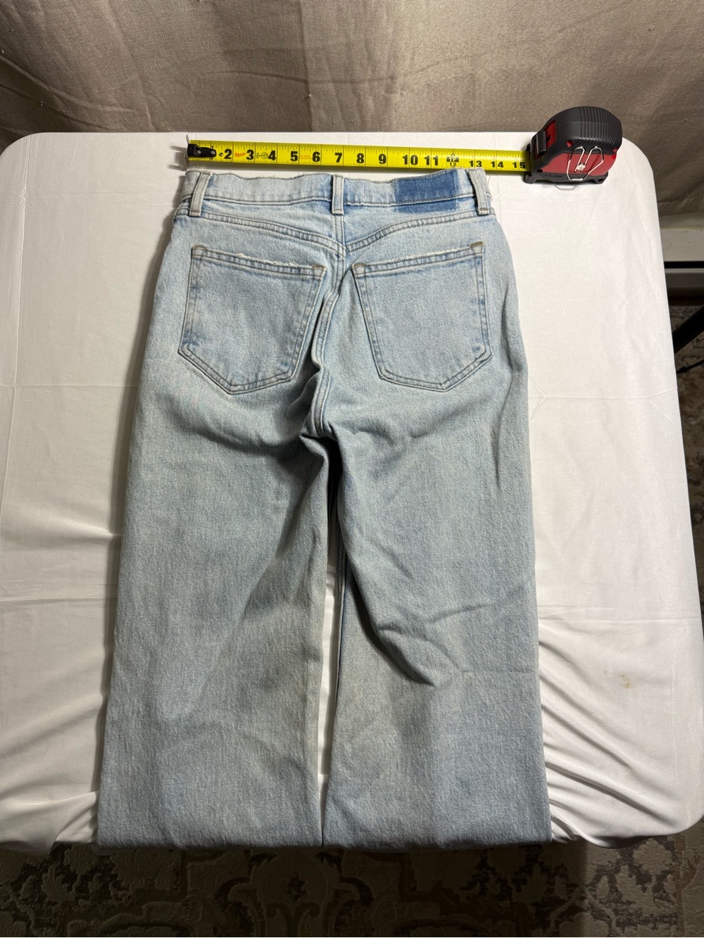 Abercrombie & Fitch Women's '90s Relaxed High Rise Jeans Blue Size 25 - Picture 5 of 6